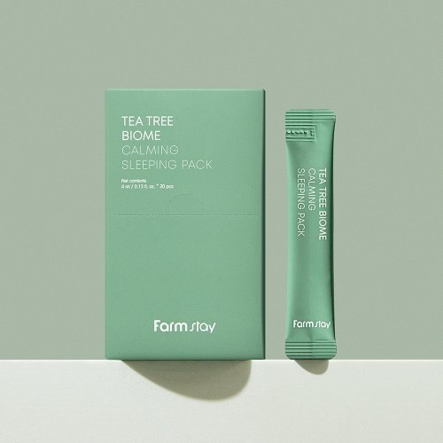 Farm Stay Tea Tree Biome Calming Sleeping Pack 4ml*20 sheets