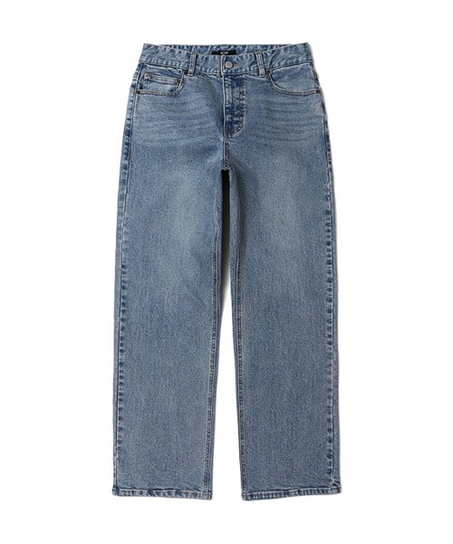 Musinsa Ad Hoc Unisex Semi Wide Denim Pants Indigo Hz Dp