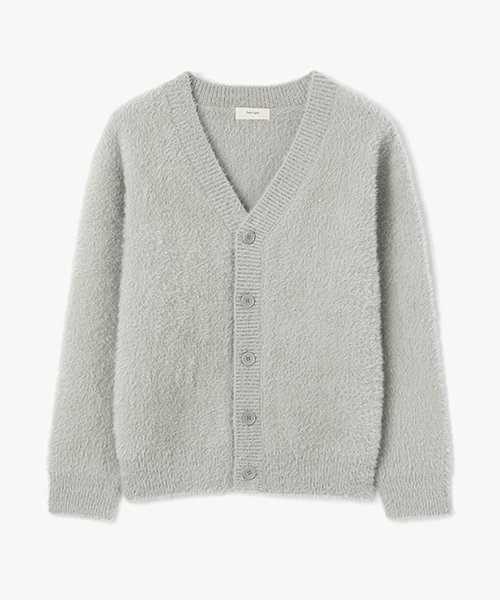 Musinsa Fabregat Camille Angora Overfit Cardigan Smoky Gray