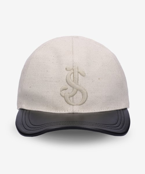 Logo Embroidery Baseball Cap - Open Beige / J01TC0101J46421280 [SAND]