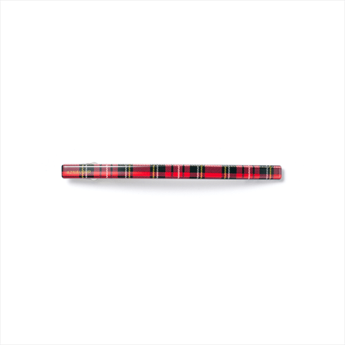 Tartan check Pepero pin