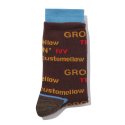 커스텀멜로우(CUSTOMELLOW) lettering sports socks CALAX23523BRX