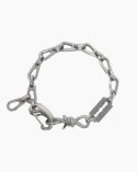 셉텐벌5(SEPTEMBER5) Mix cilp chain bracelet