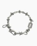 셉텐벌5(SEPTEMBER5) Mix wave chain bracelet no.2
