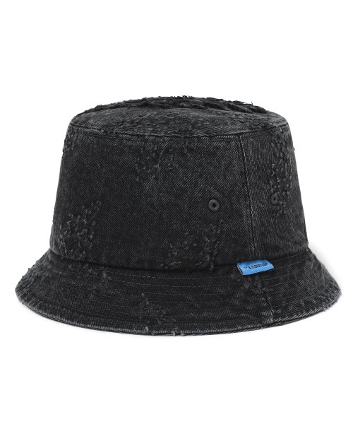 Musinsa Thisisneverthat Gd Lightning Denim Bucket Hat Black