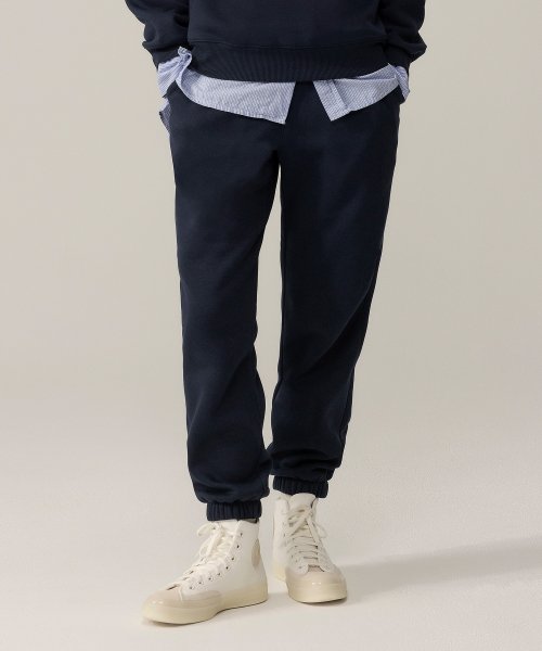 UNI Brushed Terry Jogger Navy LXPT7101