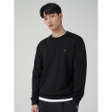 빈폴 멘(BEANPOLE MEN) [Essential] 남녀공용 로고 자수 스웨트 셔츠  블랙 (BC3741E035)
