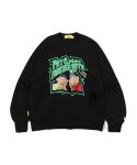 메인부스(MAINBOOTH) [Pat&Mat] Forever Sweatshirt(BLACK)