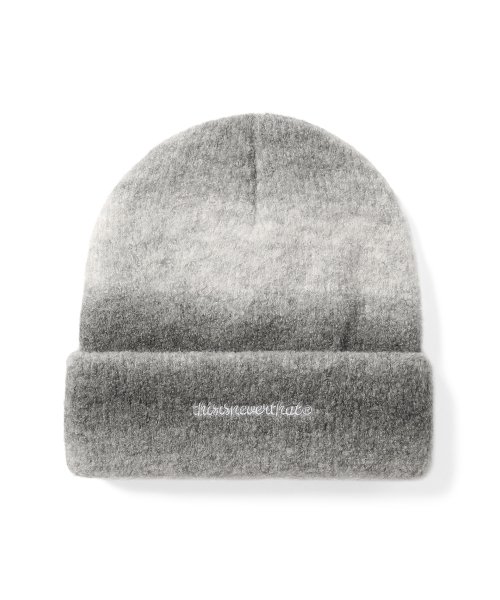 Musinsa Thisisneverthat Ombre Knit Beanie Gray