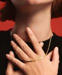 먼데이에디션(MONDAY EDITION) Golden Chain Necklace 3