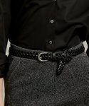 엑스피어(XPIER) twist leather black belt