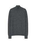 벨리프(BELLIEF) Cashmere Wool soft turtleneck Knit (Charcoal)