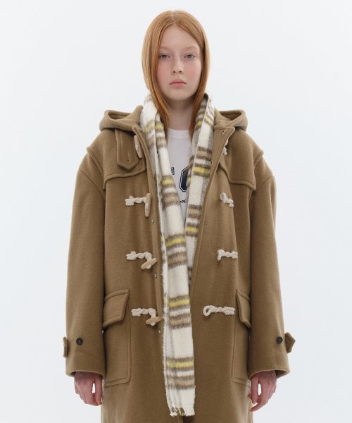 Musinsa Oioicollection Oversized Duffel Coat Camel