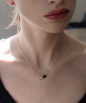 티오유(TOU) [silver925] TB002 two stone necklace
