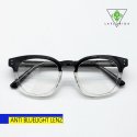 라플로리다(LAFLORIDA) NL 블랙 투명 뿔테 안경 블루라이트 차단 렌즈 적용