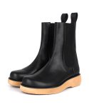 데이빗스톤(DAVID STONE) DAVID STONE HIGH-SOLE CHELSEA BOOTS (CAMEL)