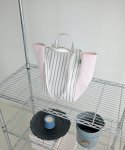 언폴드(UNFOLD) Double stripe bag (pink)