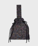 삭스어필(SOCKS APPEAL) candy beads knit bucket bag black