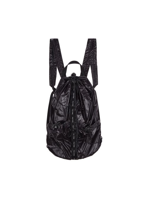 MUSINSA MATIN KIM SATURN STRING BACK PACK IN BLACK