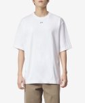 오프 화이트(Off White) 남성 오프 스탬프 반소매 티셔츠 - 화이트 / OMAA120F23JER0010110