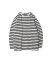 네이더스 BASIC STRIPE L/S T-SHIRT (OFF WHITE)