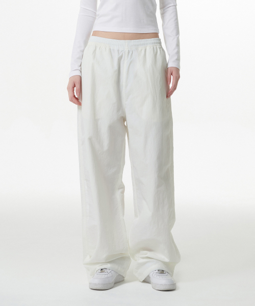 Musinsa Musinsa Standard Woman Women S Nylon Wide String Pants White