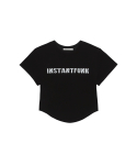 인스턴트펑크(INSTANTFUNK) 펄 로고 티셔츠