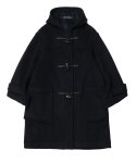 런던트레디션(LONDONTRADITION) Melina Ladies Duffle Coat - Black A41
