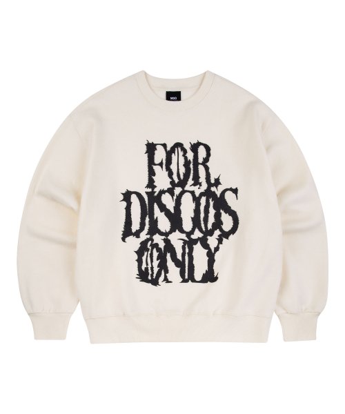 Musinsa Moo Fleece Non Fleece Peach Skin Disco Graphic Sweatshirt