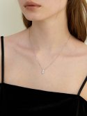 카인더베이비(KINDABABY) peony double cubic necklace