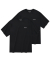 커버낫 [2PACK] 쿨 코튼 티셔츠 블랙+블랙