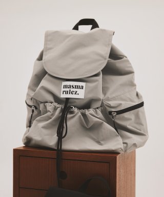 마스마룰즈 String flap backpack _ Gray