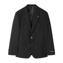 커스텀멜로우(CUSTOMELLOW) kivanc stretch black suit jacket_CWFBX24101BKX