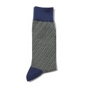 커스텀멜로우(CUSTOMELLOW) formal micro check socks_CALAX24213NYX