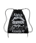 아조바이아조(AJOBYAJO) [PBA] Total Logo Metal Drawstring Bag [BLACK]