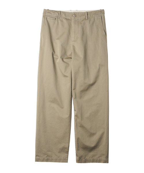 MUSINSA ROUGH SIDE Regular Chino Pants Khaki Beige