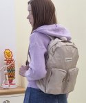마틴콕스(MARTINCOKS) Dualpocket Backpack (듀얼포켓 백팩) Beige