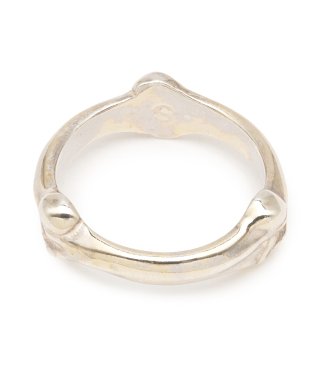 타카히로미야시타 더 솔로이스트(TAKAHIROMIYASHITA THESOLOIST.) bone shaped band ring (silver)