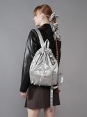 레이브(RAIVE) Irina Backpack Small in Silver UB4SC020-15