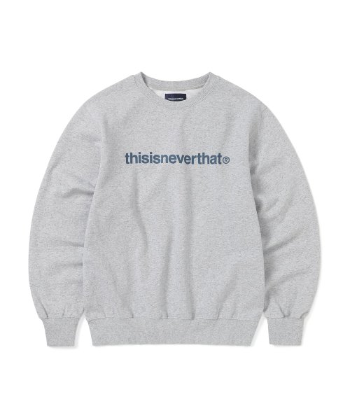 Musinsa Thisisneverthat T Logo Lt Crewneck Heather Gray