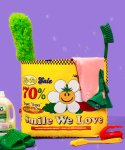 위글위글(WIGGLE WIGGLE) 리유저블 쇼퍼백(L) - Super Market