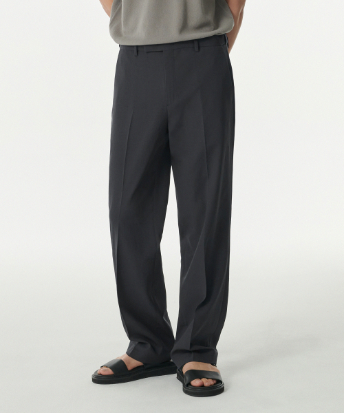 MUSINSA MUSINSA STANDARD Cool Touch Semi Wide Hidden Banding Slacks