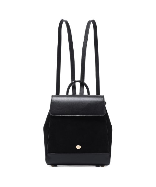 Musinsa Rolarola Classic Suede Backpack Black