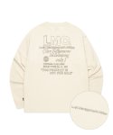 엘엠씨(LMC) FN DOODLE LONG SLV TEE cream