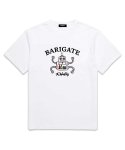 바리게이트(BARIGATE) ROBOT 오버핏 반팔 티셔츠 (BS008) 화이트