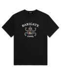 바리게이트(BARIGATE) ROBOT 오버핏 반팔 티셔츠 (BS008) 블랙