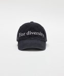 다이애그널(DIAGONAL) FOR DIVERSITY CAP (black)