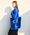 챈스챈스(CHANCECHANCE) CEC COTTON BAG(BLUE)