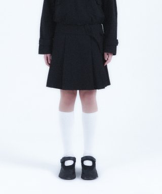 미세키서울(MISEKI SEOUL) Waist pocket bag midi skirt BLAC...