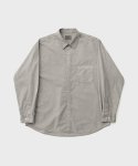 어나더 오피스(ANOTHER OFFICE) Bold Garment Shirt (Dusty Gray)